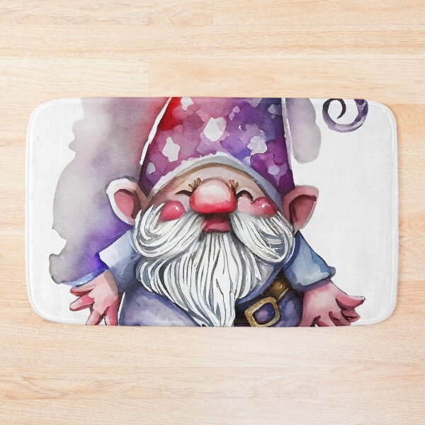 Item preview, A cute christmas gnome wearing a red christmas hat designed and sold by CGSGraphics.