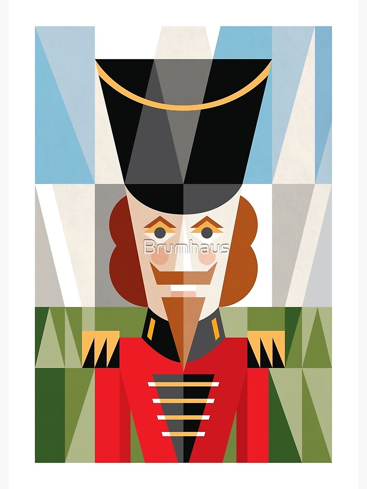 Thumbnail 2 of 2, Greeting Card, Nutcracker designed and sold by Brumhaus.
