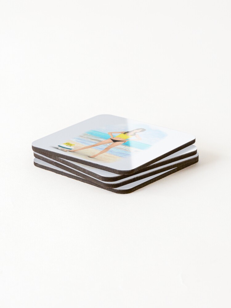 Thumbnail 4 of 5, Coasters (Set of 4), Nele designed and sold by qtasis.