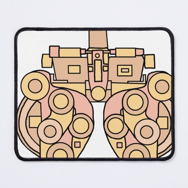 Item preview, Phoropter in Orange designed and sold by TheEyeFanatic.