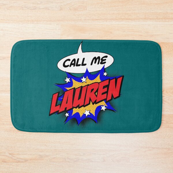 Item preview, Personalised Call Me Lauren Pop Art Comic Design designed and sold by CandOCreative.