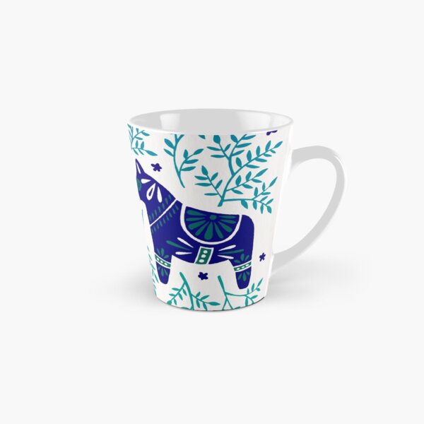 Item preview, Swedish Dala Horses – Navy & Blue Palette designed and sold by Cat Coquillette.