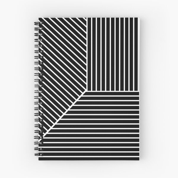 Item preview, Black and White Minimal Modern Stripe Pattern designed and sold by All-Black-White.