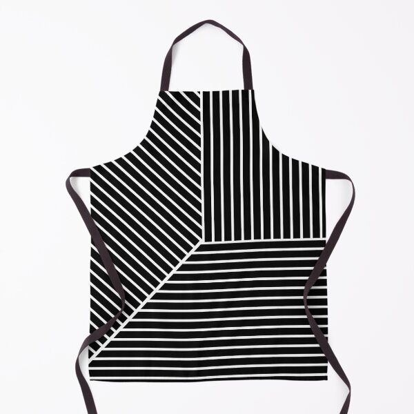Item preview, Black and White Minimal Modern Stripe Pattern designed and sold by All-Black-White.