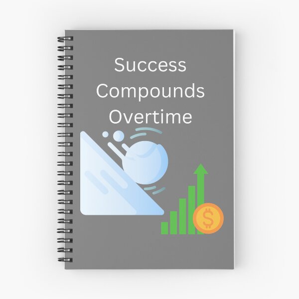 Item preview, Success Compounds Overtime designed and sold by UpcomingTech.