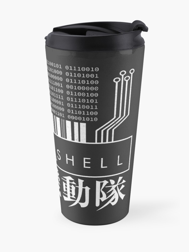 Alternate view of GHOST IN THE SHELL - with Japanese Travel Mug