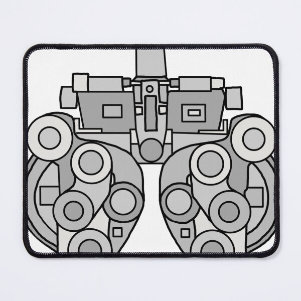 Item preview, Phoropter in Gray  designed and sold by TheEyeFanatic.