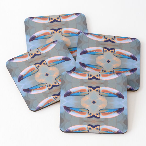 Item preview, Toucan, Tucan Don't Be Shy, Soft Blue Orange  designed and sold by SpiritGifts.
