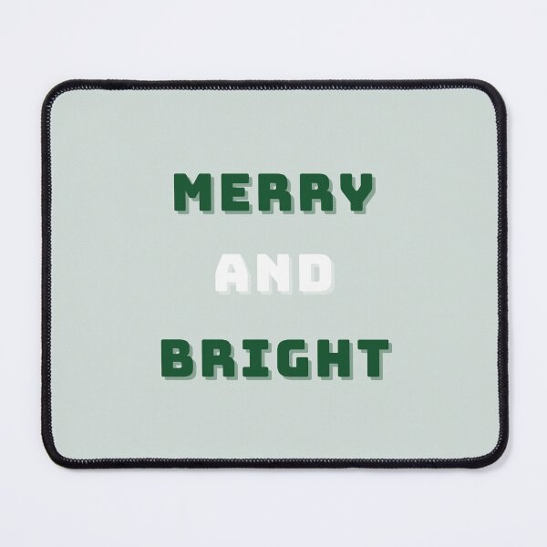 Item preview, Merry and Bright, Green Christmas Art, Holiday Modern Decor, Green designed and sold by Magic Love Art Print.