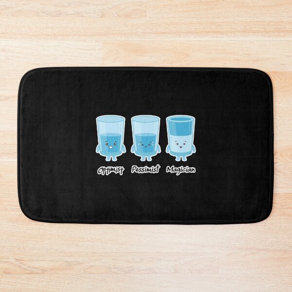 Item preview, Optimist Pessimist Magician Magic half full water designed and sold by w1ckerman.