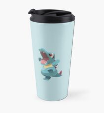 Totodile Low Poly Travel Mug
