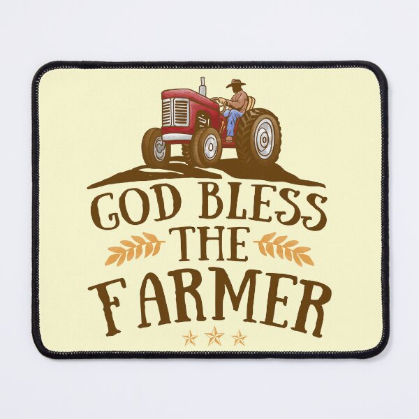 Item preview, God Bless The Farmer designed and sold by handsoftime2020.