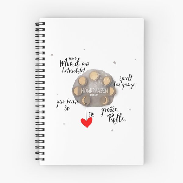Item preview, Seen from the moon, the whole does not play such a big role. designed and sold by KnochiART.