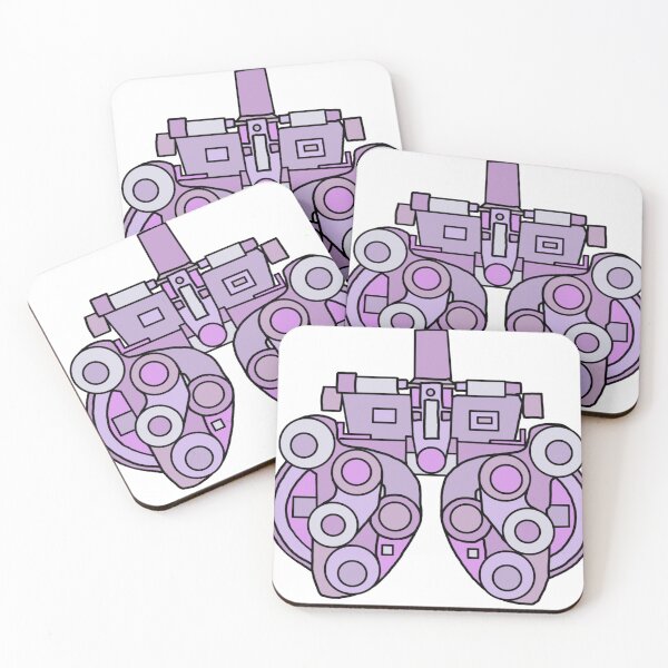 Item preview, Phoropter in Purple designed and sold by TheEyeFanatic.