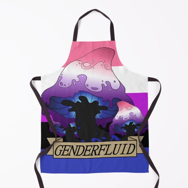 Item preview, Genderfluid Mushroom pride flag designed and sold by XPLUSHMONSTERX.
