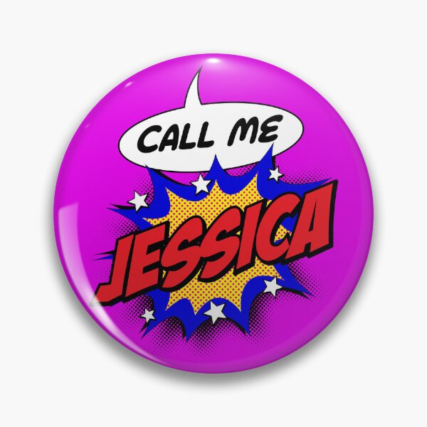 Item preview, Personalised Call Me Jessica Pop Art Comic Design designed and sold by CandOCreative.