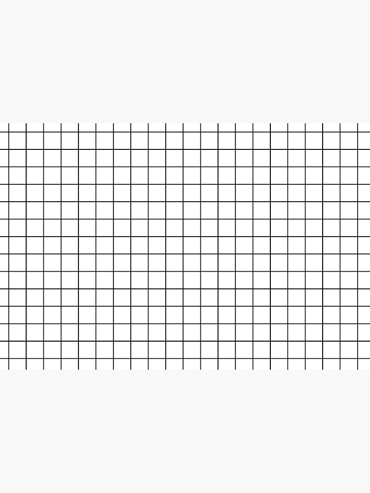 "Black and White Tile Grid Pattern" Sticker for Sale by AllBlackWhite