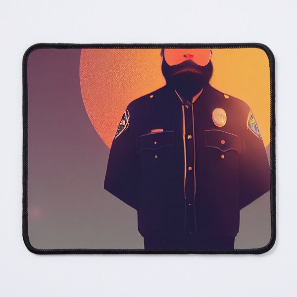 Item preview, Police officer designed and sold by ComicsFactory.