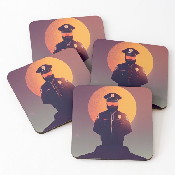 Item preview, Police officer designed and sold by ComicsFactory.