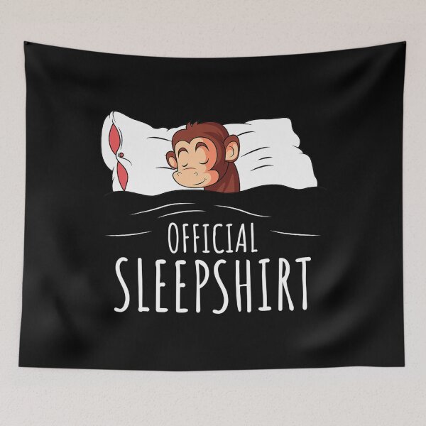 Item preview, Monkey Official Sleepshirt designed and sold by rlrowdgeerobb.