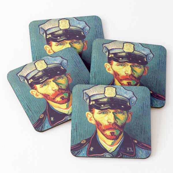 Item preview, Police officer. Vincent van Gogh designed and sold by ComicsFactory.