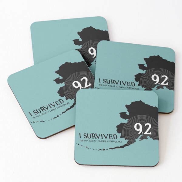 Item preview, Alaska Earthquake ~ I survived the 1964 Great Alaska Earthquake designed and sold by Ed Rosek.