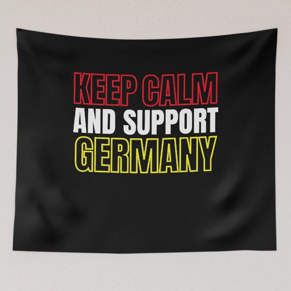 Item preview, Keep Calm And Support Germany || Desgin for Germany supporter designed and sold by ExpertSayeed.