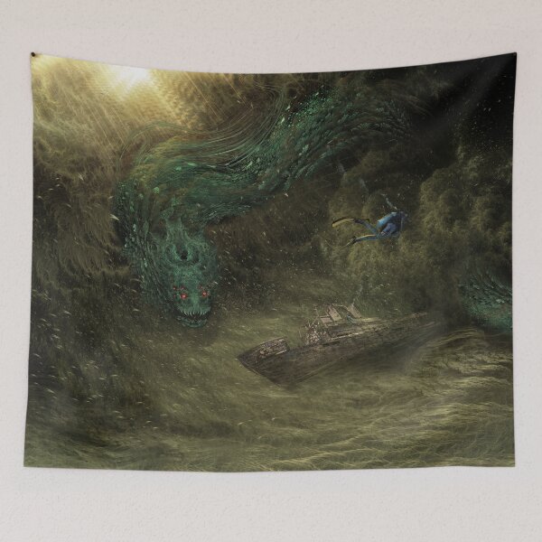 Item preview, Blackwater Serpent designed and sold by DragonsLunch.