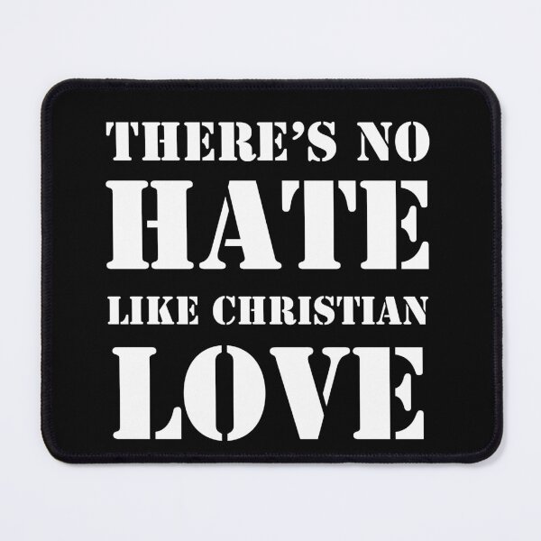 Item preview, No Hate Like Christian Love designed and sold by rimbuy.