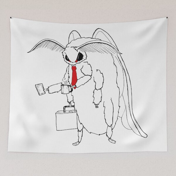Item preview, Mr. Russel S. Mothman designed and sold by ThePreppyPagans.