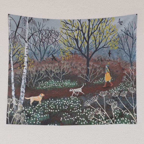 Item preview, A Brisk Walk Through the Snowdrops designed and sold by Jo Grundy.