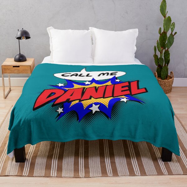 Item preview, Personalised Call Me Daniel Pop Art Comic Design designed and sold by CandOCreative.