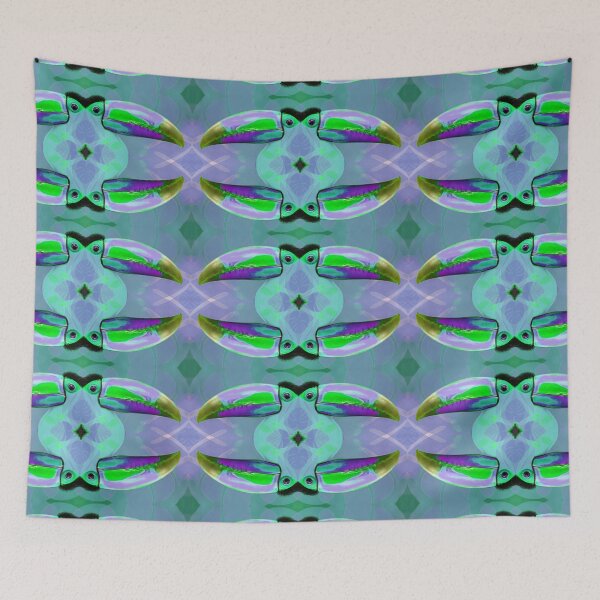 Item preview, Toucan, Tucan -  Don't Be Shy, Purple Green designed and sold by SpiritGifts.