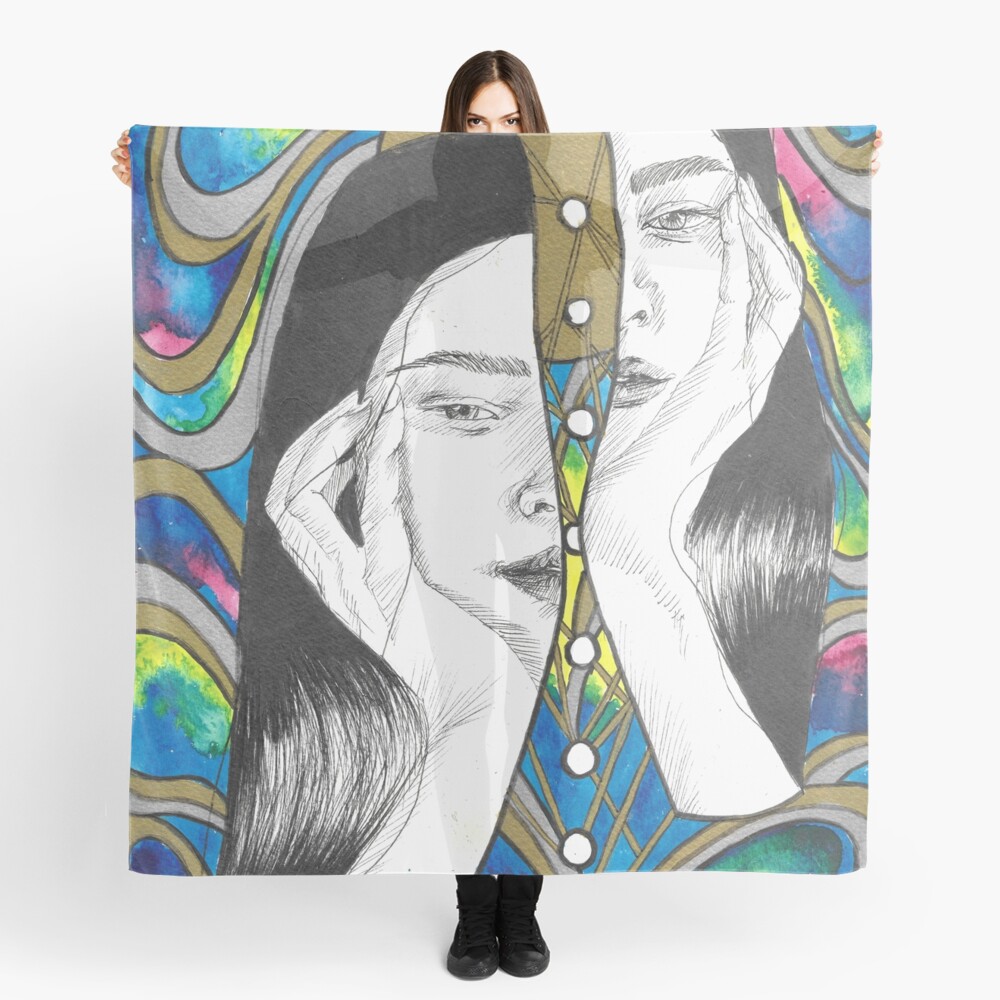 Layers of self Scarf
