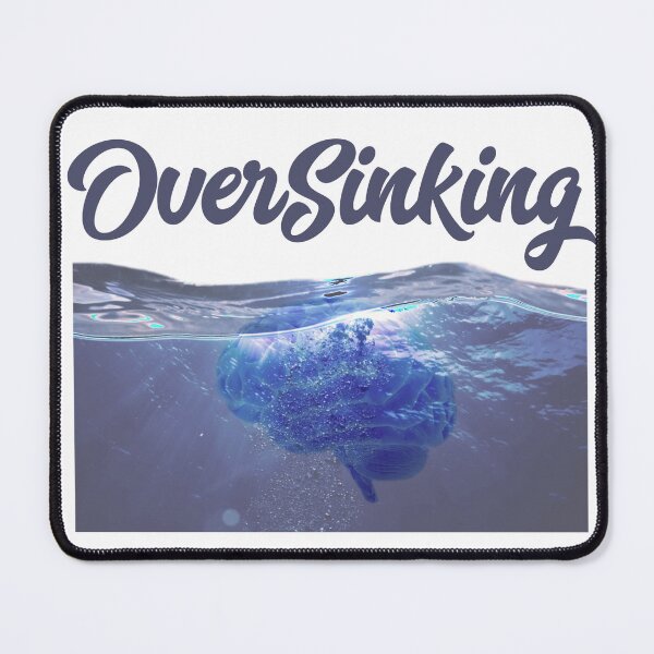 Item preview, Copy of OverThinking Brain _ Over sinking Funny Gifts Shirts  designed and sold by Drawix.