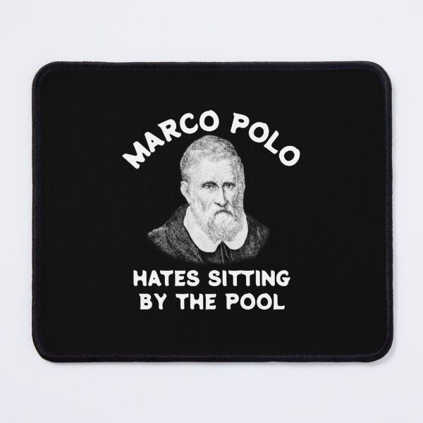 Artikelvorschau, Marco Polo hasst es, am Pool zu sitzen Marco Polo entworfen und verkauft von The Junto Shop.