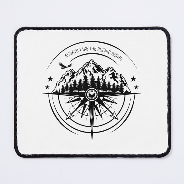 Item preview, Always take the scenic route designed and sold by Natalia Pogribna.