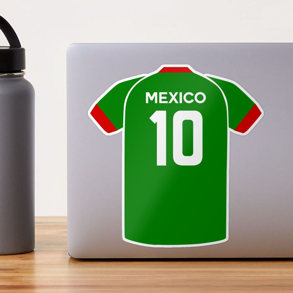 Mexico Iconic Jersey Sticker Water Proof/scratch Resistant 