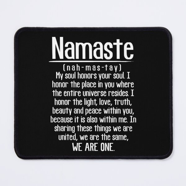 Item preview, Namaste Definition Spiritual Yoga Meditation Hindu designed and sold by JackCurtis1991.