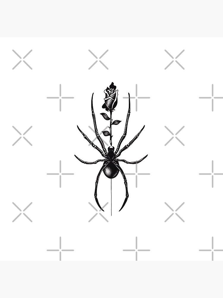 Spider tattoo icon, simple style 14186002 Vector Art at Vecteezy