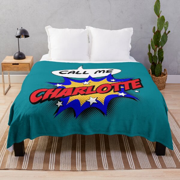 Item preview, Personalised Call Me Charlotte Pop Art Comic Design designed and sold by CandOCreative.