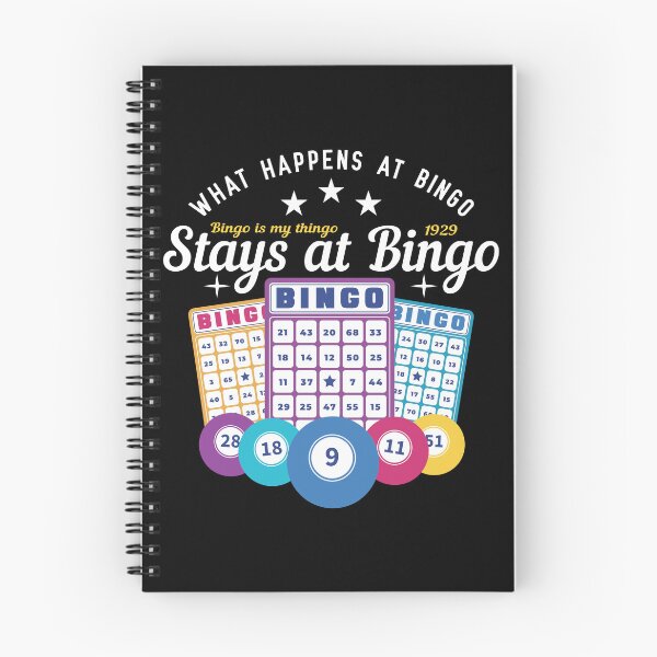 Item preview, What happens at bingo stays at bingo designed and sold by Stil-Mix.