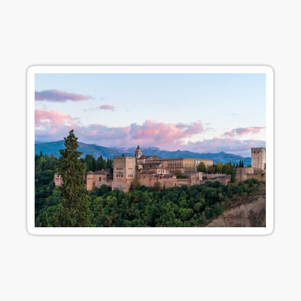 Item preview, The Alhambra at dusk designed and sold by JoSowden.