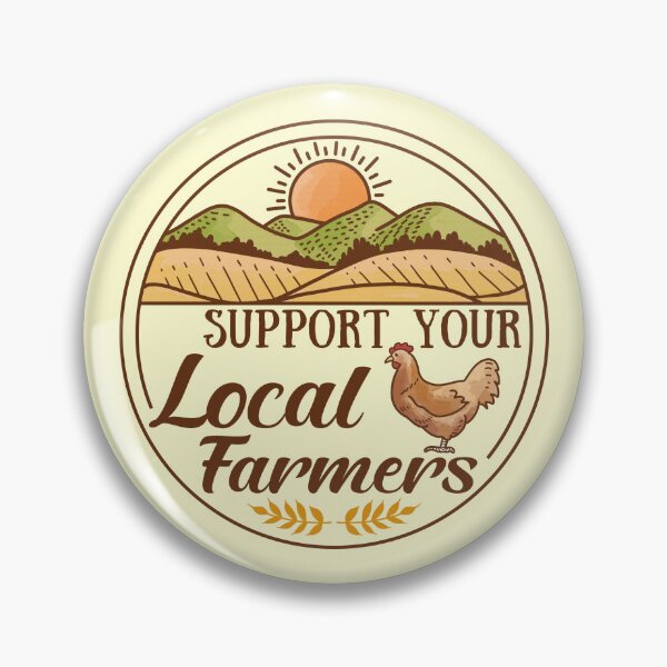 Item preview, Support Your Local Farmers designed and sold by handsoftime2020.