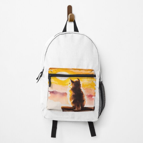 Item preview, Cat Looking At Sunset designed and sold by AyfuDesigns.