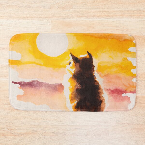 Item preview, Cat Looking At Sunset designed and sold by AyfuDesigns.
