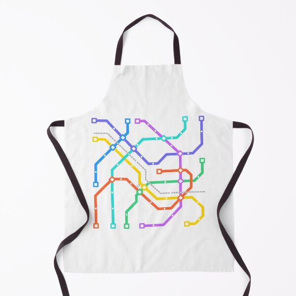 Item preview, Tyne And Wear Metro Map designed and sold by OneDayCollected.
