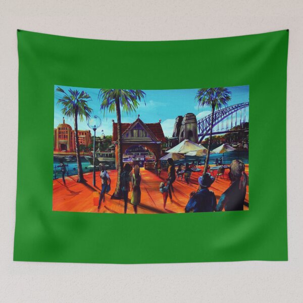 Item preview, Portobellos - Sydney Harbour Bridge Circular Quay  designed and sold by robert (bob) gammage.