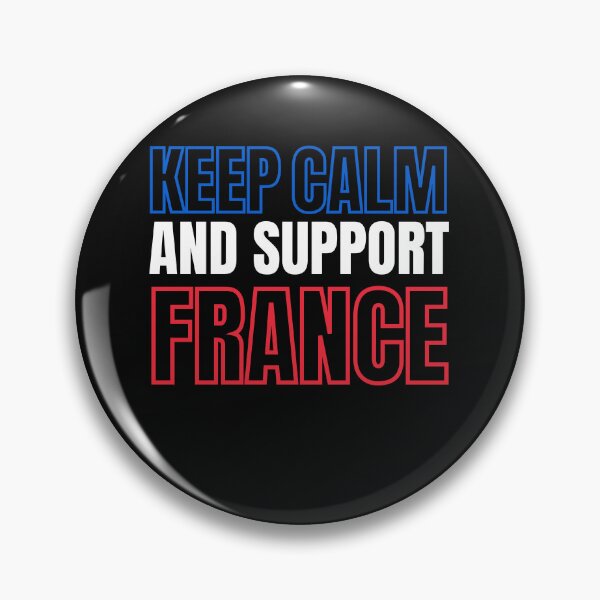Item preview, Keep calm and support France || France supporter design designed and sold by ExpertSayeed.