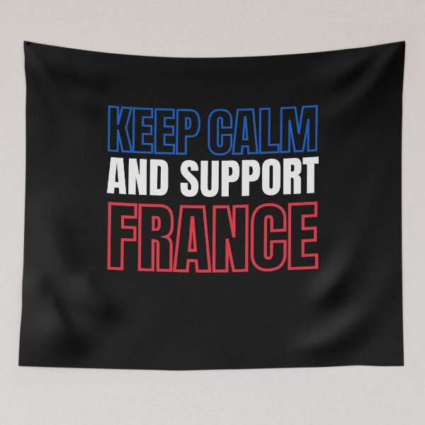 Item preview, Keep calm and support France || France supporter design designed and sold by ExpertSayeed.